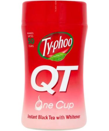 Instant Black Tea Bundle Consisting of Typhoo QT Instant Tea with Whitener 125g (5 Pack) - Buy Online on GoSupps.com