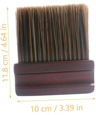 Angoily Neck Brush Duster Soft Bristle Cleaning Beard Brush Barber Supplies Hairdressing Cleaning Brush Hair Cleaning Brush Hairdressing Brush Tool Soft Fur Beech - Buy Online on GoSupps.com