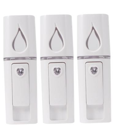 MAGICLULU 3 Pcs Nano Mist Sprayer Humidifiers Portable Humidifer Eyelash Hunidifier Steamer Steamboat The Face