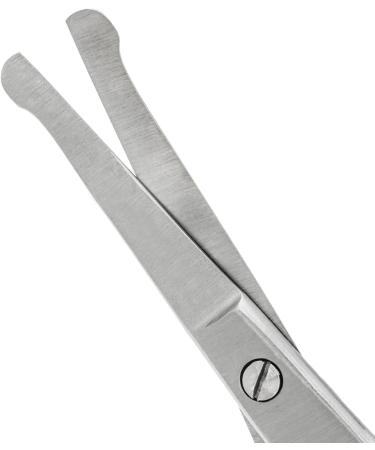 Spire 9CM Premium Baby Nail Scissors Nose Hair Scissors Safety Blades with Rounded Tip for Trimming Small Details Facial Hair Ear Hair Eyebrow - Buy Online on GoSupps.com