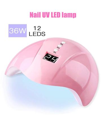 Portable UV LED Nail Lamp Manicure Set for Acrylic Nails - Buy Online on GoSupps.com