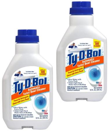 Cleaning and spot remover for best results with environmentally friendly formula + King Combo QR Code (Ty-D-BOL (2 Cont))