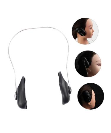 FOMIYES 8 Pcs Silicone Ear Covers for Hair Dryer and Shower - Black, 20X14.2CM - Ear Protector Caps for Hair Salon - Buy Online on GoSupps.com