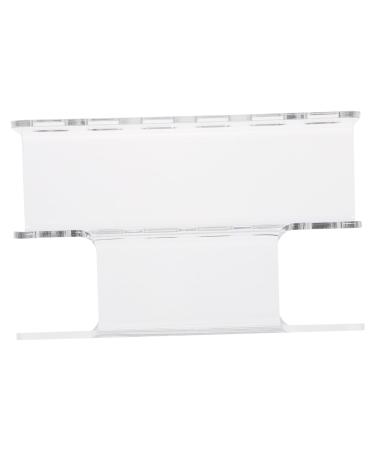 Healeved 1pc Storage Rack Tweezer Organizer Tweezers Display Holder Tweezers Display Rack Eyelash Grafting Tweezers Rack Tweezers Holder Tweezer Display Stand Tweezer Holder Acrylic Stand