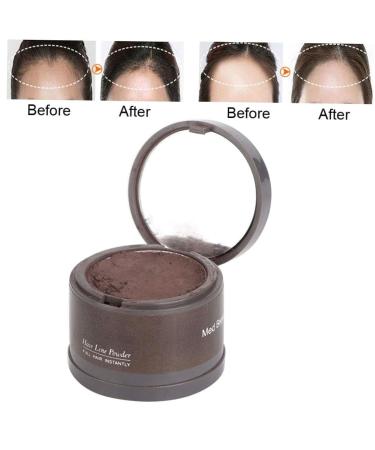 Buy 2-Pack Hair Volumizing Powder & Root-Up for Thin Hair | Dark & Medium Brown Coverage Makeup | Best Thinning Hair Concealer - Buy Online on GoSupps.com