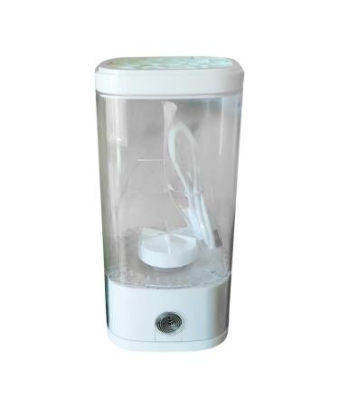 Electric Makeup Brush Cleaning Device for Multiple Brush Sizes white