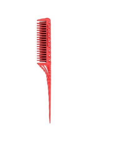 Comb Hair Care Portable Comb Creative 3-row Tooth Hair Brush Fine Tail Comb Hair Comb for Men and Women Hair Styling Tools Accessories Hair Brush (Color : Brass)