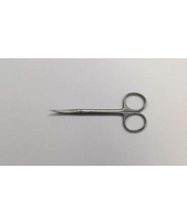 Spire Facial Hair Scissors - Stainless Steel Eyebrow Trimmer for Men and Women - Iris Curved 4.5 - Buy Online on GoSupps.com