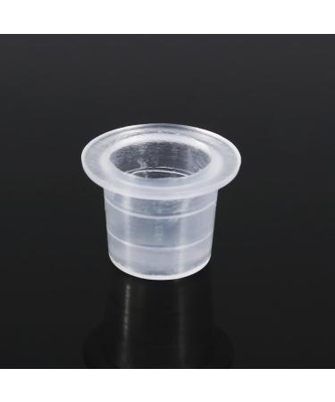 Plastic Material Small TattooInk Cups Disposable Ink Cup Cup Pigment Cups White 100Pcs for Holding Pigment Professional Artist - Buy Online on GoSupps.com