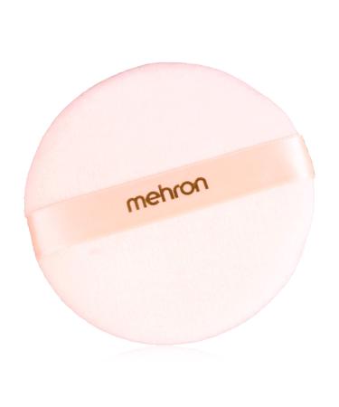 Mehron Makeup Round Professional Makeup Powder Puff 4.75"