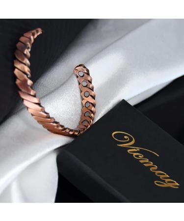 Buy Vicmag 12 x Copper Magnet for Women | Enhance Wellness & Style | International Shipping Available - Buy Online on GoSupps.com