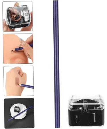 POPETPOP 1 Set Eyebrow Pencil Cosmetology Kit Eye Brow Pencil Brow Pencil Dark Brown Water Proof Pen 1 count (Pack of 1) Blue - Buy Online on GoSupps.com