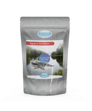 AQUARIS Sturgeon Food does not cloud the water 2040 g / 3 l / 6 mm, and contains many nutrients with beneficial elements