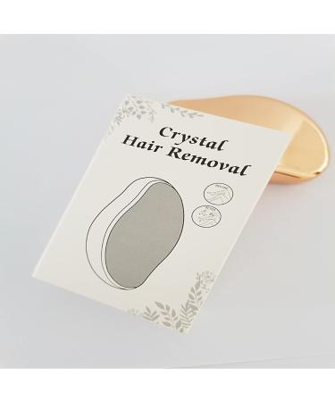 Buy Crystal Hair Eraser - Painless Hair Removal for Smooth Skin | Fast & Easy Solution for Arms Legs & Back (Gold - Buy Online on GoSupps.com