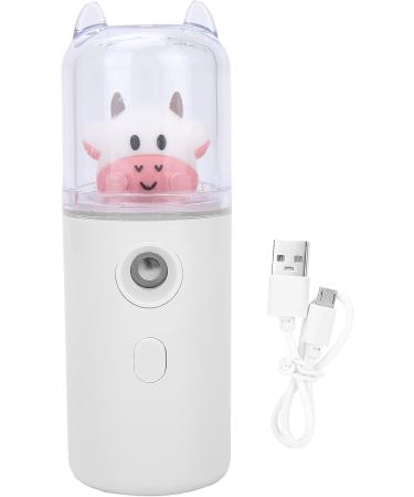 Nano Facial Mister Face Mist Nano Face Mist Sprayer Skin Cute Cartoon Animal Facial Mist Sprayer Mini Hydrating Moisturizing Cool Mist Handheld Facial Sprayer Skin Moisturizing (White) - Buy Online on GoSupps.com