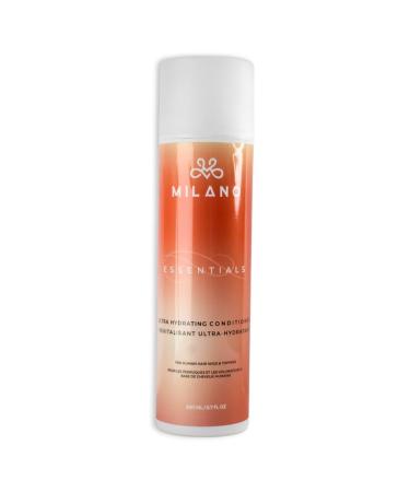 MILANO COLLECTION Essentials Ultra Hydrating Conditioner for Wigs Hair Pieces and Hair Extensions Wig Conditioner for Human Hair Wigs and Toppers Softens & Adds Manageability Wig Care Products Ultra Hydrating Conditioner 200ml