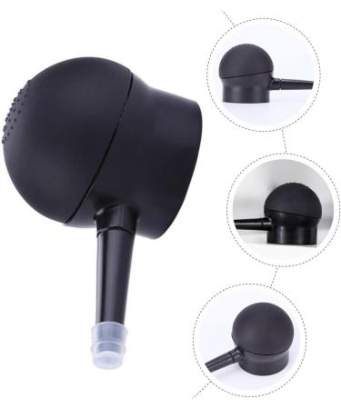 OHPHCALL 1pc Silicone Nozzle Spray Hair Gel Durable Sprayer Fiber Spray Nozzle Fiber Tools Plastic Abs Black - Buy Online on GoSupps.com