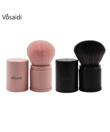 Precision Blush Brushes & Kabuki Face Brush - Perfect for Liquid Foundation Cream Powder Concealer (Pink) | International Shipping Available - Buy Online on GoSupps.com