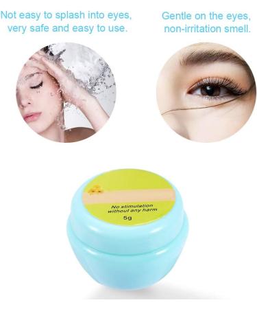 Eyelash Extension Remover Cream Eyelash Adhesive Gel Remover Low Irritation Cream 5g - Buy Online on GoSupps.com