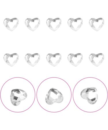 POPETPOP Teeth Jewelry Kit - 10pcs White Removable Tooth Gems for DIY Tooth and Nails Decor - Buy Online on GoSupps.com