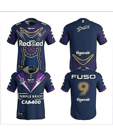 Melbourne Storm Rugby Jersey for Men - Blue, X-Large - Buy Online on GoSupps.com