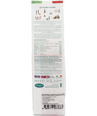 FRENTANA SRL FRENTANA Sedani rigati from Cappelli durum wheat semolina pressed through bronze molds and slowly dried Italian pasta artisanal production packaging of 24 x 250gr - Buy Online on GoSupps.com