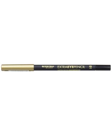 Deborah Milano Extra Eye Pencil Plastic 1 Black - Long-lasting Waterproof Eye Liner | International Shipping Available - Buy Online on GoSupps.com