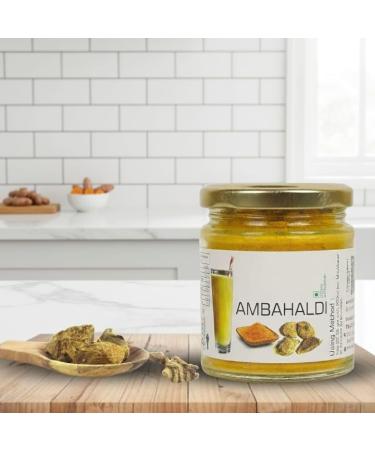 100% Pure Lab Tested Organic Amba Haldi Powder Immunity Booster Anti-Oxidant Natural & Pure Organic Amba Haldi Powder for Skin -100 gm - Buy Online on GoSupps.com