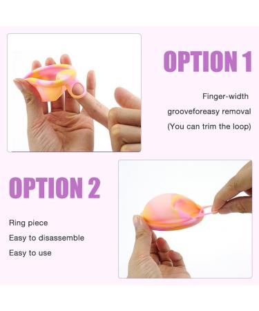 Pllype Reusable Menstrual Disc Set - 100% Medical Silicone Tampon Alternative for Active Women | Includes 1 Menstrual Cup & 1 Period Disc - Buy Online on GoSupps.com