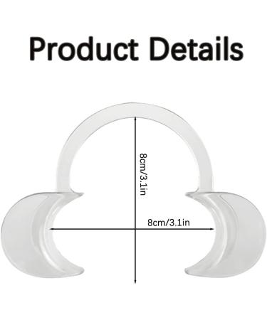 Dental Mouth Opener Set - 2PCS Cheek Retractors for Teeth Whitening Game | Suitable for Adults & Kids - Buy Online on GoSupps.com