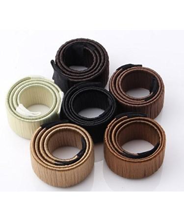 Buy Hair Twister Bun Tool - Light Brown Hairdressing Aid & Accessory for Perfect Hairstyles | International Shipping Available - Buy Online on GoSupps.com