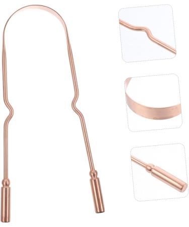Pure Copper Oral Scraper | Effective Mouth Cleaning Tool for Oral Hygiene - Buy Online on GoSupps.com