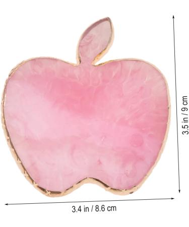 Healvian 1 Piece Resin Manicure Palette Agate Gold Edge Light For Nail Mixing Display - Buy Online on GoSupps.com