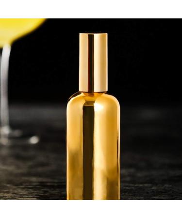 Shop Portable 100ml Glass Perfume Spray Bottle - Refillable Fine Mist Atomizer (Gold) - International Shipping Available - Buy Online on GoSupps.com