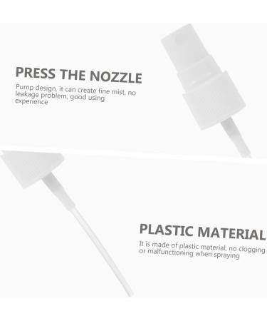 Gatuida 40pcs Fine Mist Spray Bottle Nozzles Replacement Tops for Plastic Bottles Compatible Perfume Essential Oils Hair Products for Home Salon Travel 10X2X2CM White - Buy Online on GoSupps.com