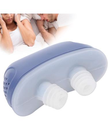 Electronic Anti Snore Device for Men and Women - Comfortable Sleeping Aid and Nose Purifier (Blue) - Buy Online on GoSupps.com