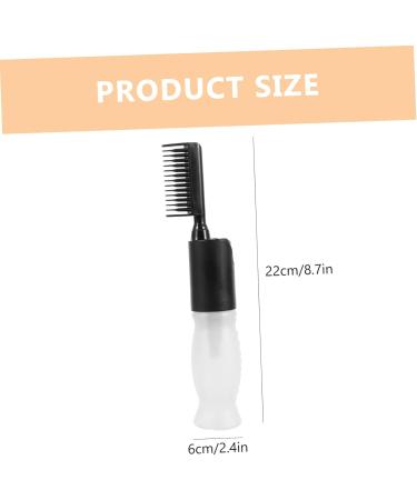 Didiseaon Hair Dye Bottle Root Comb Dye Bottle with Scale Salon Hair Coloring Tools Hair Coloring Bottle Hair Tinting Brush Plunger Hair Oil Applicator Lecythus Hair Bottle Plastic - Buy Online on GoSupps.com