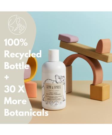 Gryph and IvyRose Juniper Honey Body Wash for Kids - Toxin-Free Vegan Soap for Sensitive Skin - 8 fl oz - Buy Online on GoSupps.com