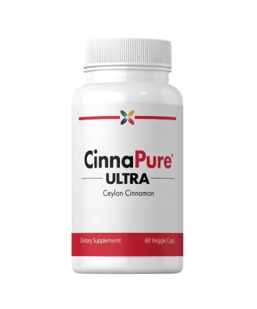 Stop Aging Now - Ceylon Cinnamon Supplement - with Chromium - 60 Vegetarian Capsules