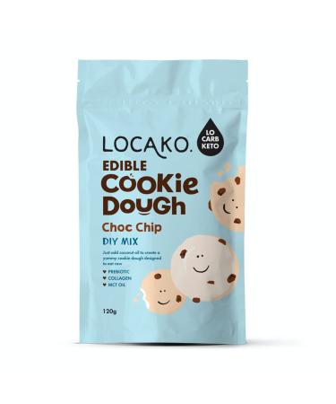 Locako Edible Cookie Dough DIY Mix 120g Choc Chip