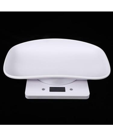 Digital Multi-Function Baby Scale - 10kg/1g | Ideal for Babies & Pets | Measures in g/ml/oz/lb.oz | White - Buy Online on GoSupps.com