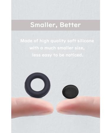 Opugit Anti-Slip Glasses Ear Hooks | 10 Pairs Silicone Comfort Holders for Sports Glasses - Black - Buy Online on GoSupps.com