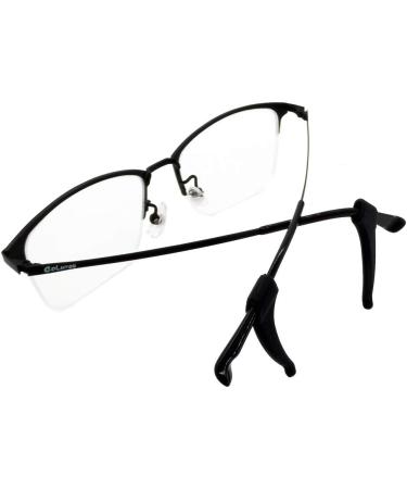 3 Pairs Anti-Slip Ear Hook Grip Glasses Accessories Ear Hook Eyeglass Temple Tip for Sunglasses and Glasses (Black) - Buy Online on GoSupps.com