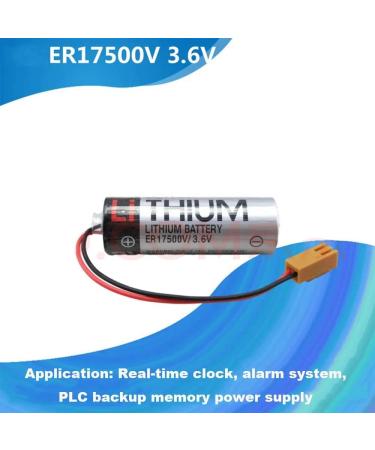 Buy 2 Pack 3.6V 2700mAh ER17500V Battery for Toshiba PLC CNC Backup - International Shipping Available - Buy Online on GoSupps.com