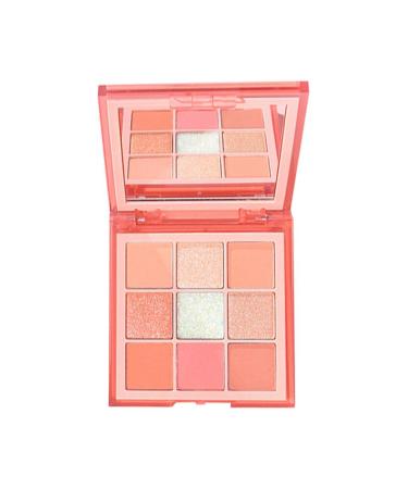 shamjina Vibrant Pink Eyeshadow Palette - 9 Stunning Shades for Glamorous Eyes