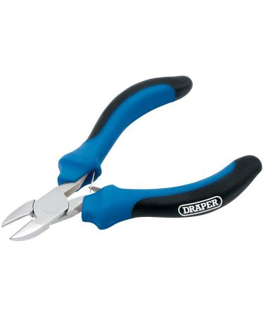 Draper 12543 Mini Diagonal Side Cutter 110mm Blue