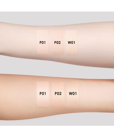 Carslan Sheer Liquid Foundation with Hydrating Serum | 24H Long-Lasting Moisturization | Medium to Full Coverage | Anti-Aging Formula | Dewy Healthy Skin | W01 Nude Beige 1 Fl Oz - Buy Online on GoSupps.com