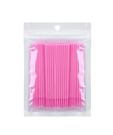 300 PCS Eyelash Extension Kit | Disposable Micro Swab Brush & Mascara Wand Applicator Set - Pink - Buy Online on GoSupps.com