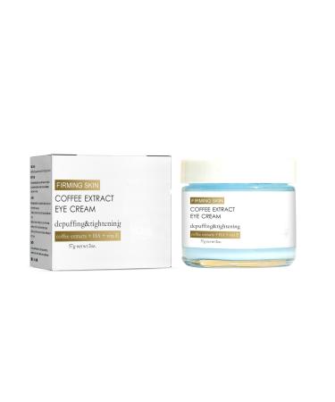 WXCOHB Coffee Moisturizing and Firming Eye Cream; Tighten and Moisturize the Skin Around the Eyes, and Fade Fine Lines and Dark Circles Around the Eyes
