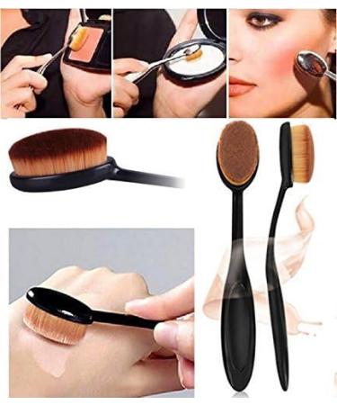 LyDia 15 Nude Colours Cream Concealer/Highlight/Face Contour Camouflage Palette Dull/Redness Skin/Black Circle kit set #1 + LyDia Professional Oval Black Face/Eye/Body Cosmetic Foundation/Concealer/Blush/Blusher/Contour/Bronzer/Powder/Eyeshadow Buffer Mak - Buy Online on GoSupps.com